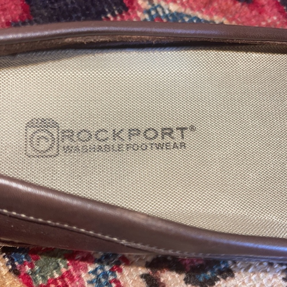 ROCKPORT Mens Leather Loafers Shoes Dress shoes Mens Size 10 1/2W - Picture 2 of 7